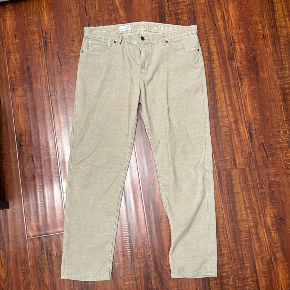 GAP 1969 Pants | Corduroy | Light Brown | 29r | Used Like New